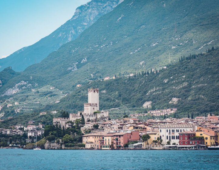 wedding at the Scaliger Castle of Malcesine on Lake Garda