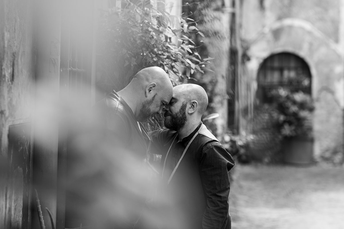 Awesome and creative gay, lesbian and trans wedding photography in Verona and Lake Garda area