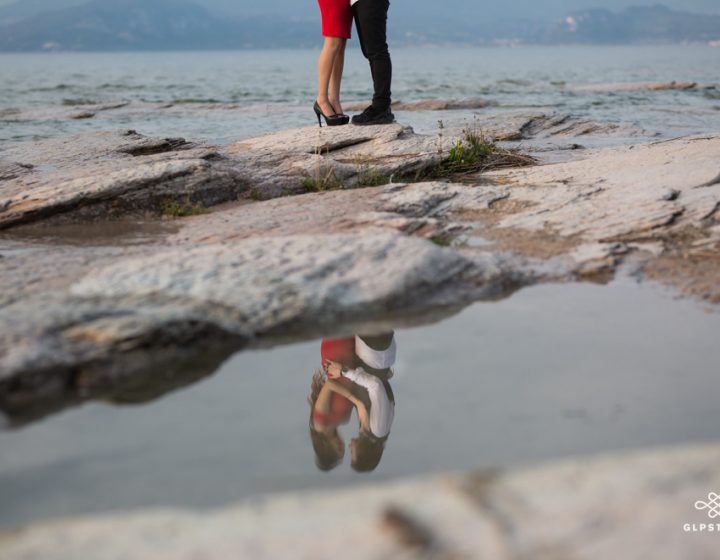 Couple photoshoot in SIRMIONE