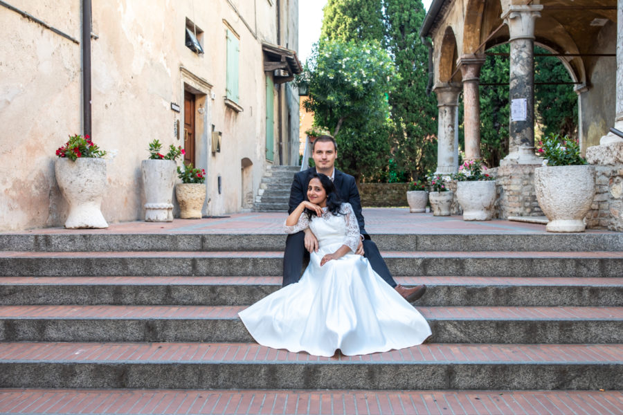 Servizio fotografico pre matrimoniale al lago di Garda e Verona