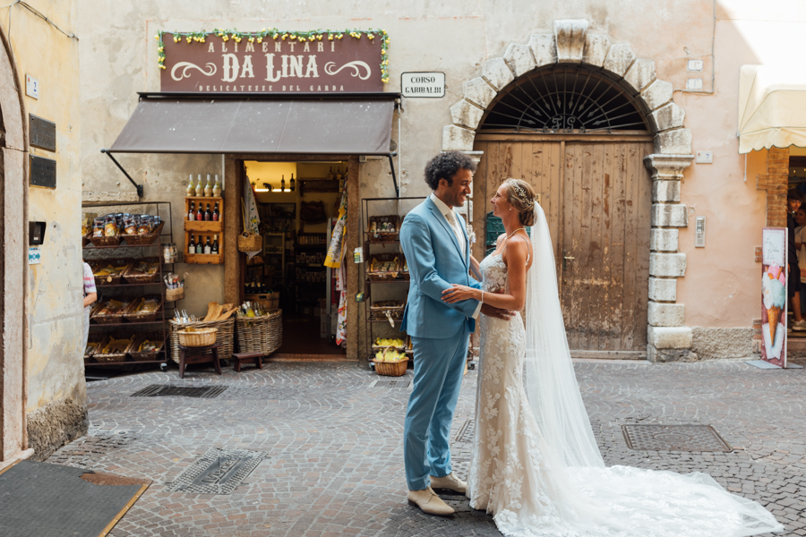 Intime Hochzeitsfotografie am Gardasee