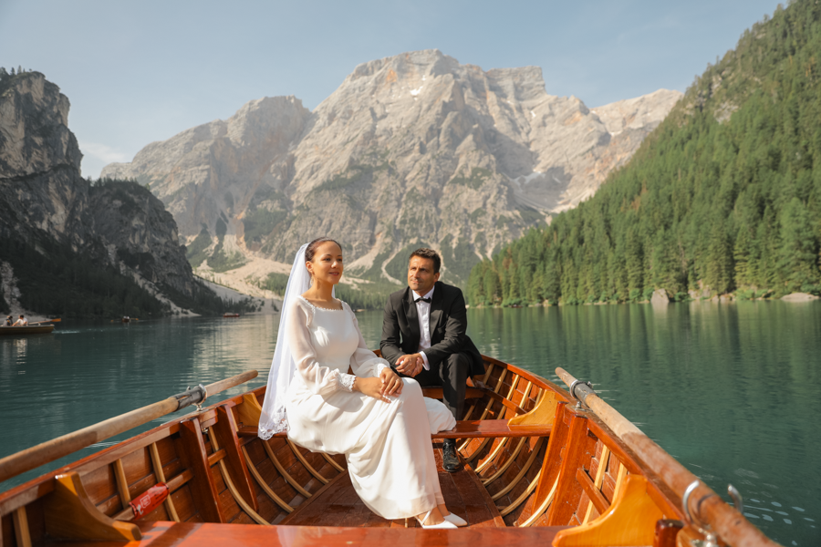 Servizi fotografici Lago di Braies Dolomiti