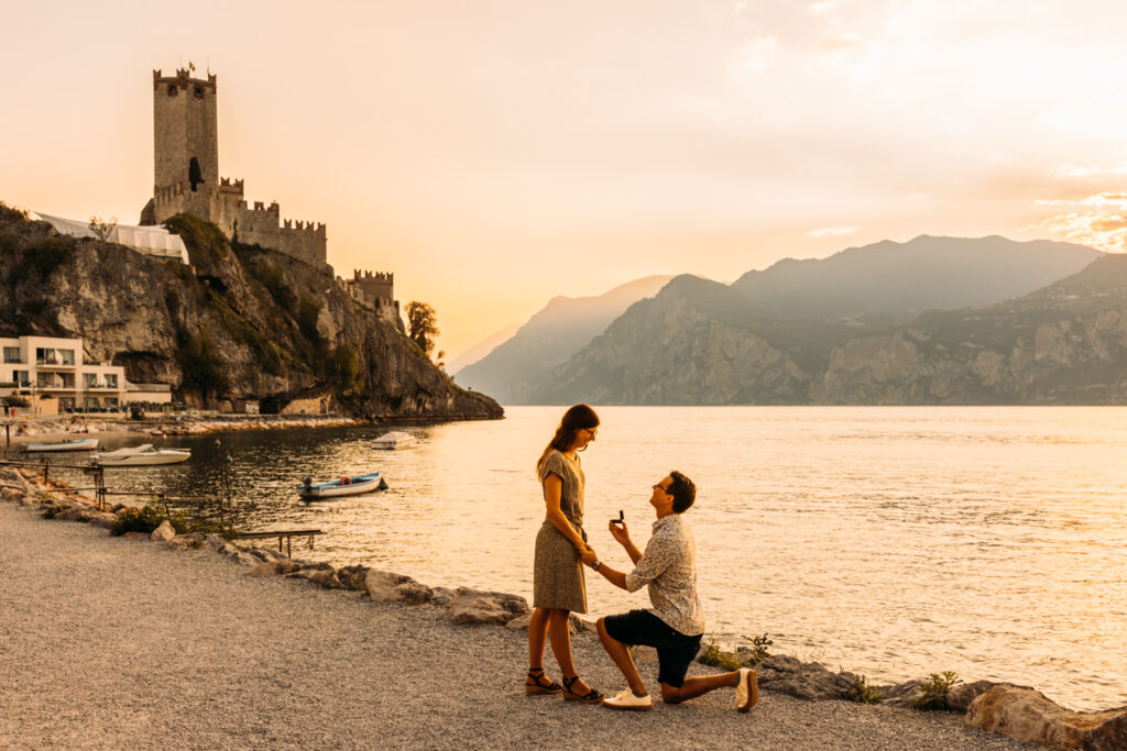 Proposta matrimonio Malcesine