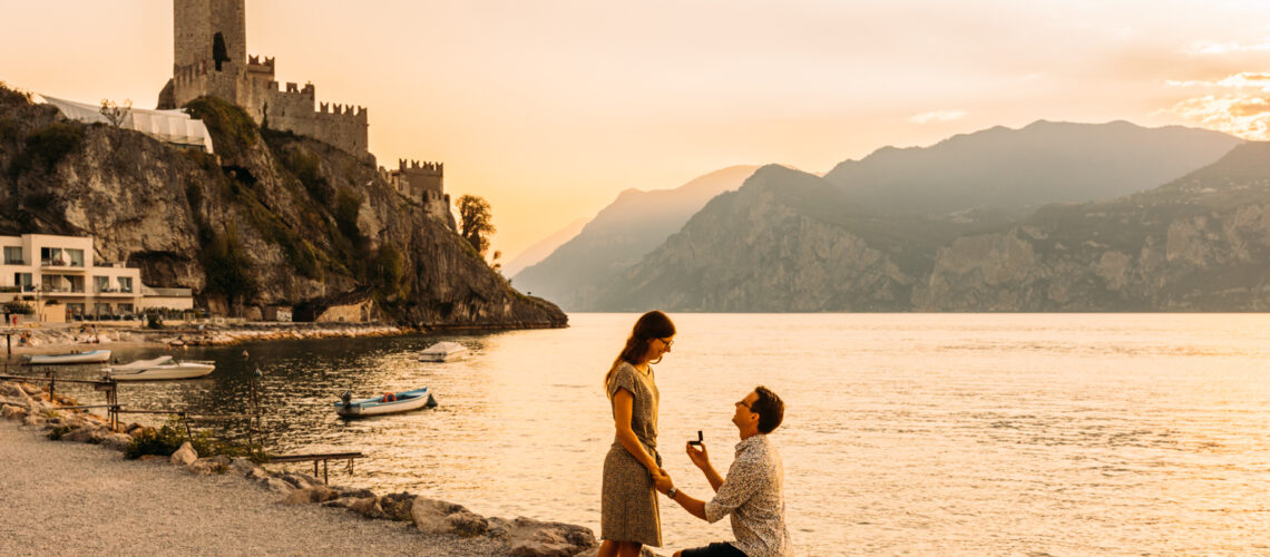 Proposta matrimonio Malcesine