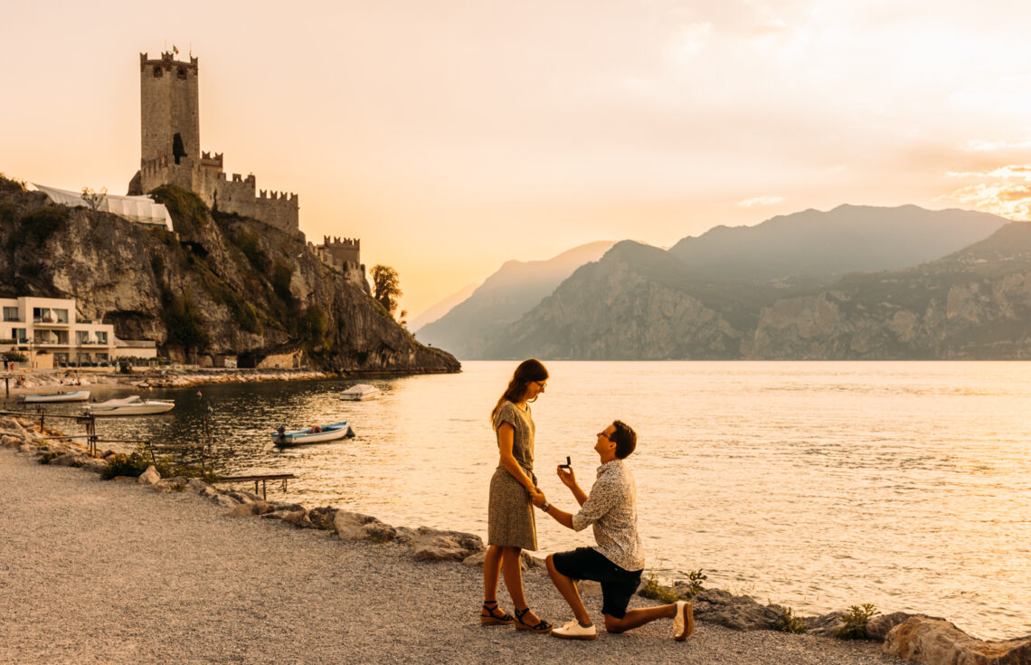 Proposta matrimonio Malcesine